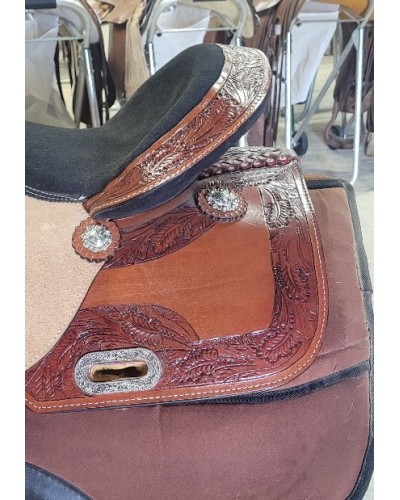 selle équitation western Hwest barrel compétition wade reining roping Pools west coast lakota denver DOUBLE S