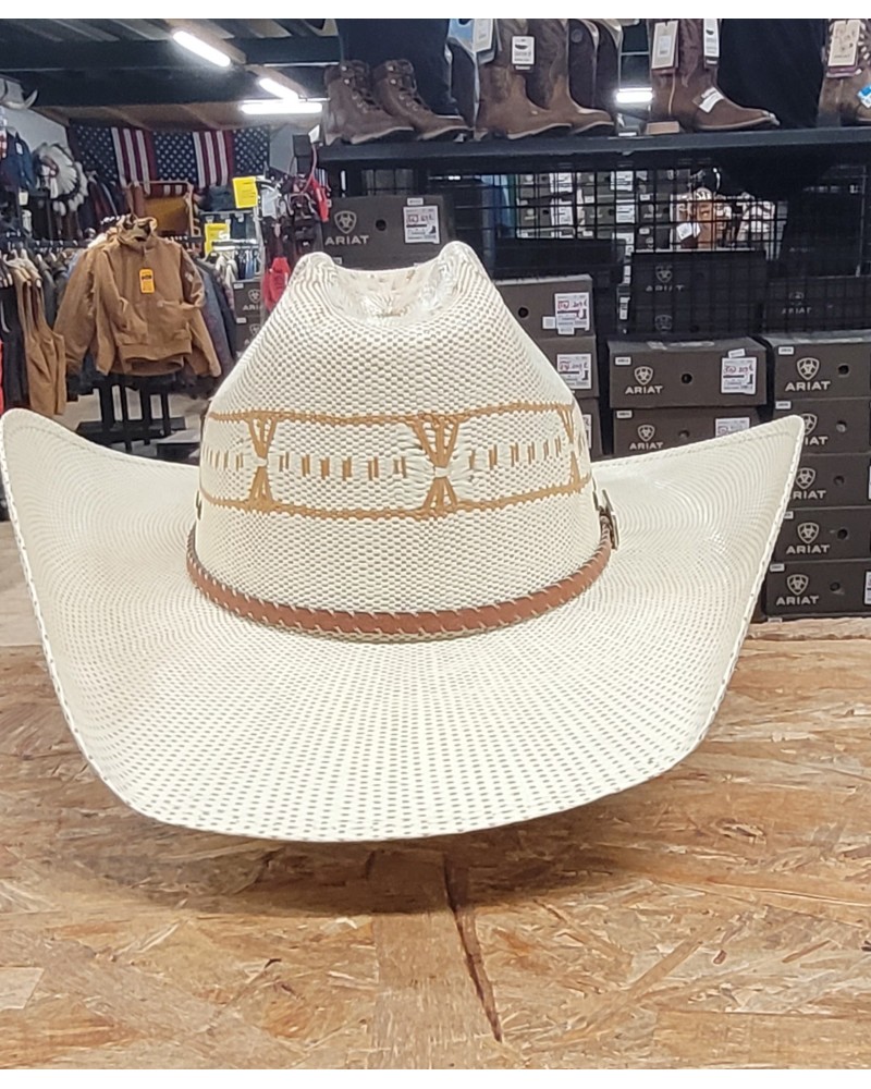 CHAPEAU PAILLE FEUTRE CUIR COWBOY RANCH EQUITATION WESTERN COUNTRY