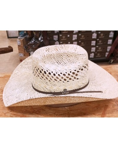 CHAPEAU TOMBSTONE DOUBLE S ARIAT TWISTER SOMHER  WESTERN  QUALITE