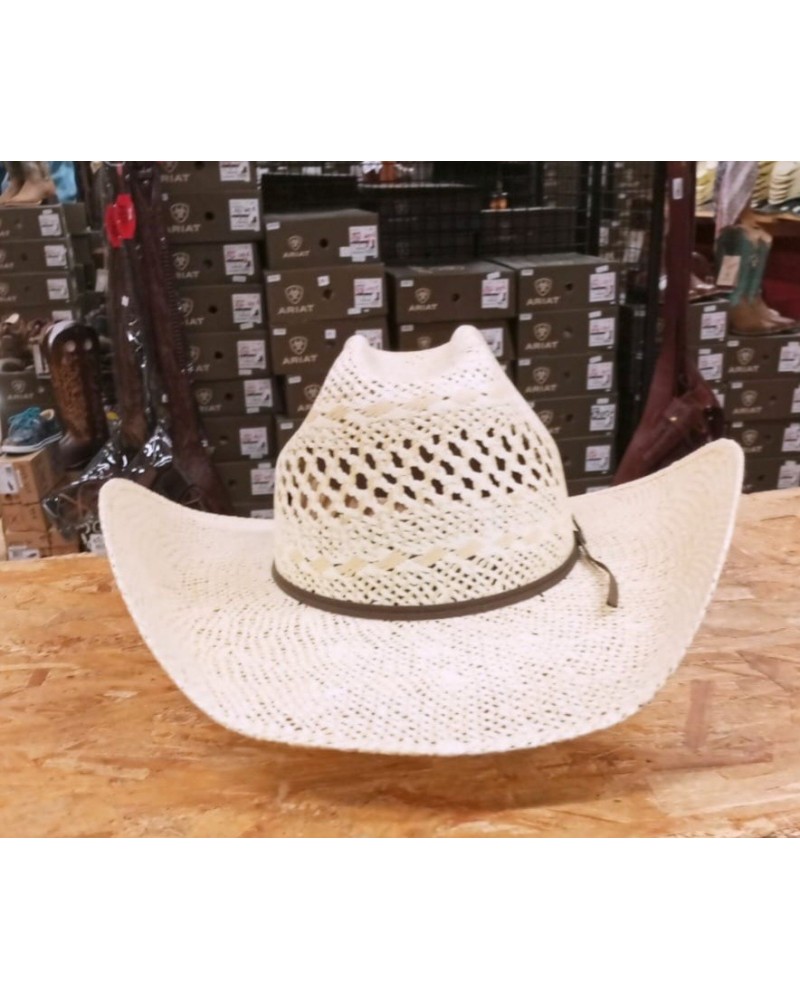 CHAPEAU TOMBSTONE DOUBLE S ARIAT TWISTER SOMHER  WESTERN  QUALITE