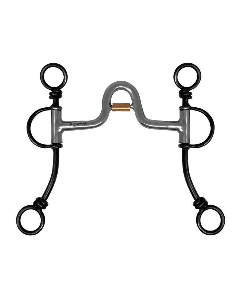 mors correctionnal embouchure western ranch equitation western shank snafle