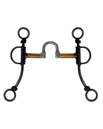 mors correctionnal embouchure western ranch equitation western shank snafle