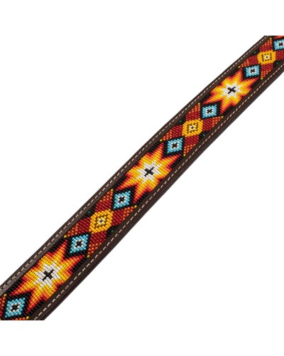 CEINTURE WESTERN STARS AND STRIPES SHOWMAN MEXICAINE USA EQUITATION SHOW