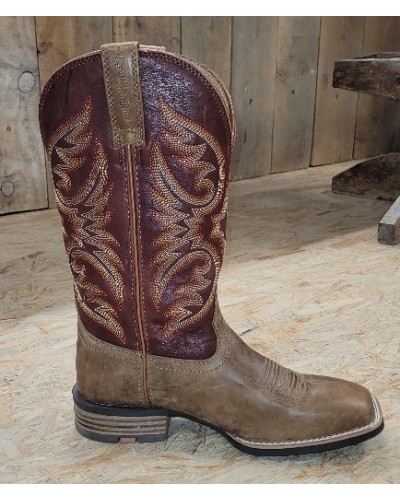 BOTTE TRAVAIL AMERICAINE ROBUSTE EQUITATION WESTERN