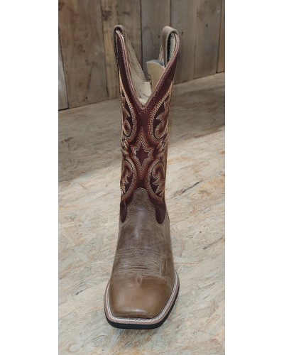 BOTTE TRAVAIL AMERICAINE ROBUSTE EQUITATION WESTERN