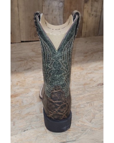 BOTTE TRAVAIL AMERICAINE ROBUSTE EQUITATION WESTERN