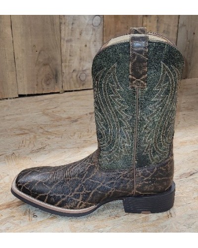 BOTTE TRAVAIL AMERICAINE ROBUSTE EQUITATION WESTERN