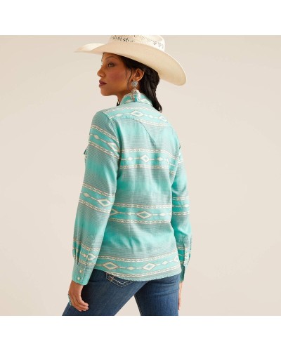 CHEMISE WESTERN AMERICAINE WRANGLER JACK DANIELS STARS AND STRIPES