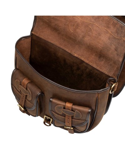 sacoche cuir bagagerie western selle américaine TOUGH ONE