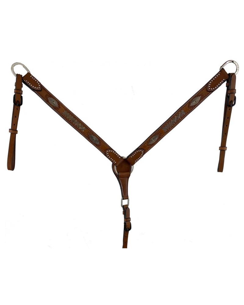 COLLIER DE CHASSE WESTERN AMERICAIN TRAVAIL POOLS LAKOTA WEST COAST H WEST