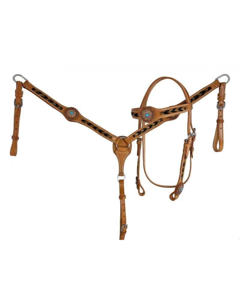 BRIDON WESTERN TRAVAIL HW SADDLERY LAKOTA POOLS WESTERN AMERICAIN