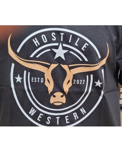 TEE SHIRT AMERICAIN EQUITATION WESTERN FASHION HOSTILE WESTERN