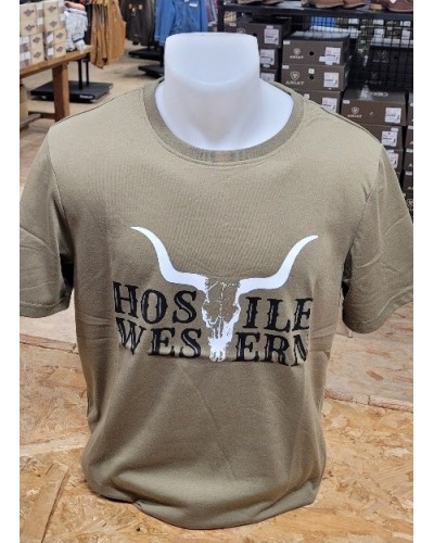TEE SHIRT AMERICAIN EQUITATION WESTERN FASHION HOSTILE WESTERN