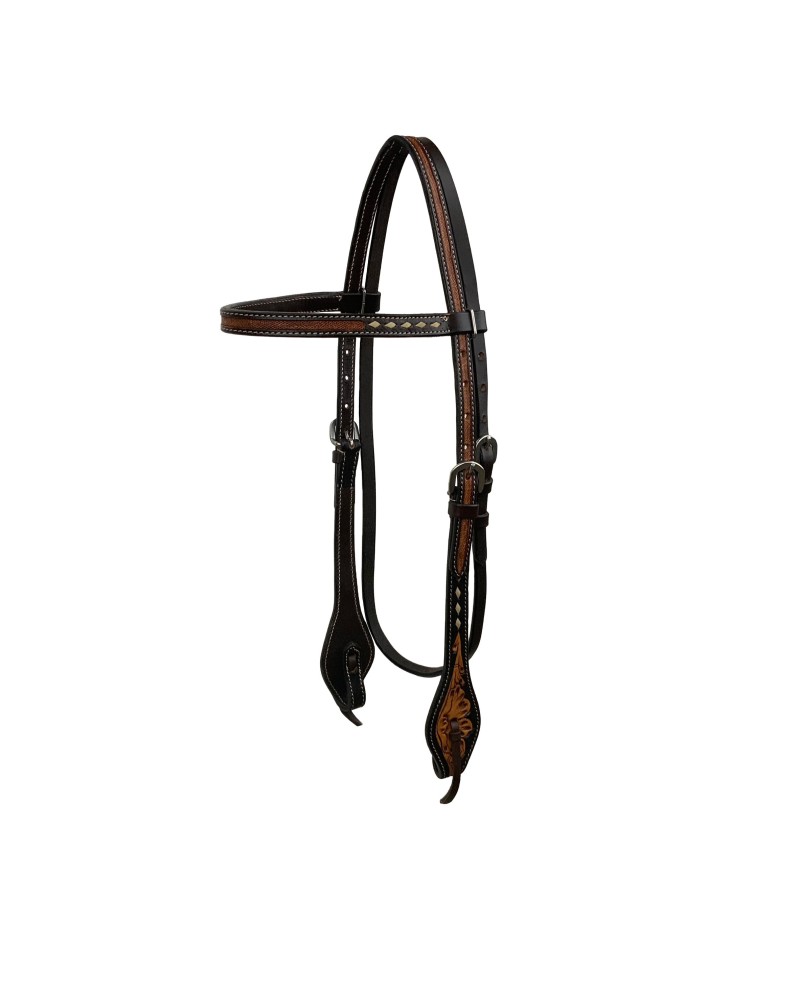 Waldhausen Bridon Western Virginia brun - WAHL Equestre