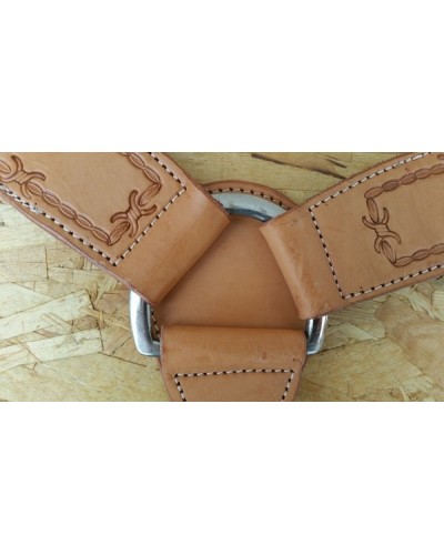 COLLIER DE CHASSE POOLS TRAVAIL EQUITATION WESTERN