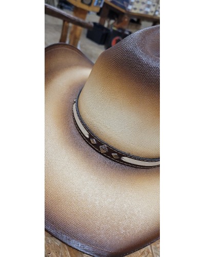 CHAPEAU WESTERN FEUTRE PAILLE EQUITATION TRAVAIL MEXIQUE US COUNTRY