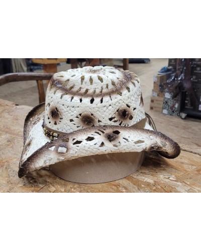 CHAPEAU WESTERN FEUTRE PAILLE EQUITATION TRAVAIL MEXIQUE US COUNTRY