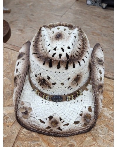 CHAPEAU WESTERN FEUTRE PAILLE EQUITATION TRAVAIL MEXIQUE US COUNTRY