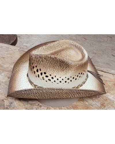 CHAPEAU WESTERN FEUTRE PAILLE EQUITATION TRAVAIL MEXIQUE US COUNTRY