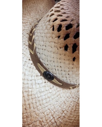 CHAPEAU WESTERN FEUTRE PAILLE EQUITATION TRAVAIL MEXIQUE US COUNTRY