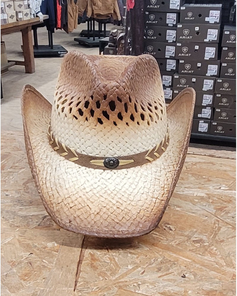 CHAPEAU WESTERN FEUTRE PAILLE EQUITATION TRAVAIL MEXIQUE US COUNTRY