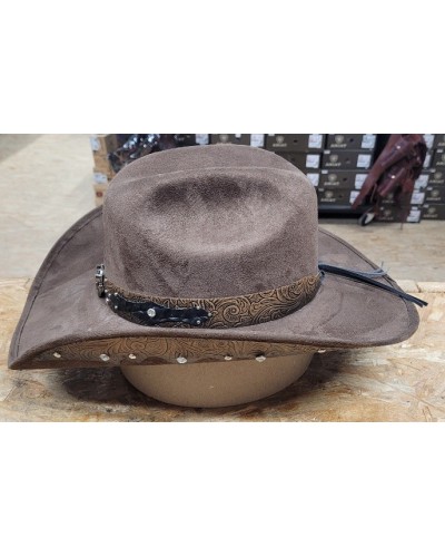 CHAPEAU WESTERN FEUTRE PAILLE EQUITATION TRAVAIL MEXIQUE US COUNTRY