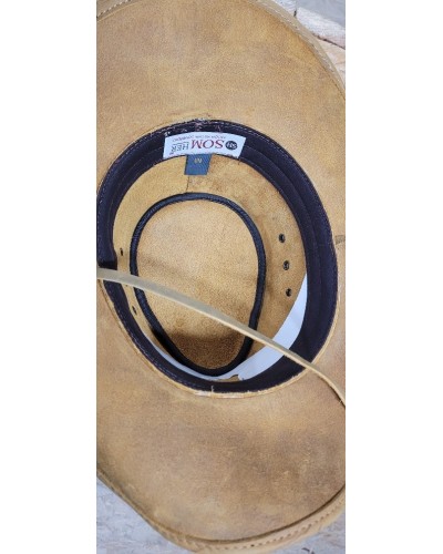 CHAPEAU CUIR SOMHER TTR074C