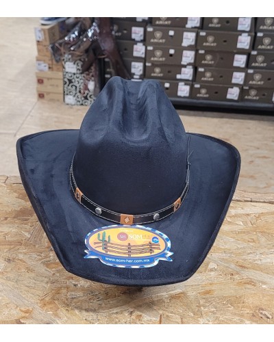 CHAPEAU TOMBSTONE DOUBLE S ARIAT TWISTER SOMHER  WESTERN  QUALITE