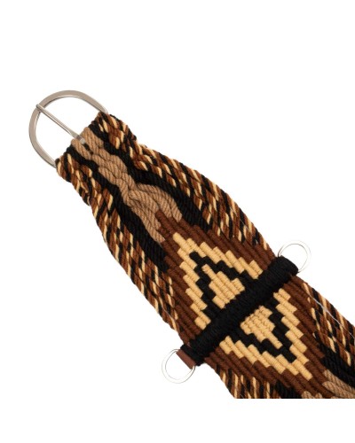 SANGLE WESTERN CHEVAL EQUITATION NEOPRENE MOUTON CUIR AMERICAINE