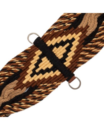 SANGLE WESTERN CHEVAL EQUITATION NEOPRENE MOUTON CUIR AMERICAINE