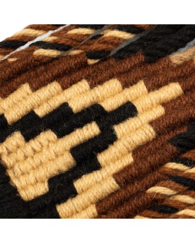 SANGLE WESTERN CHEVAL EQUITATION NEOPRENE MOUTON CUIR AMERICAINE