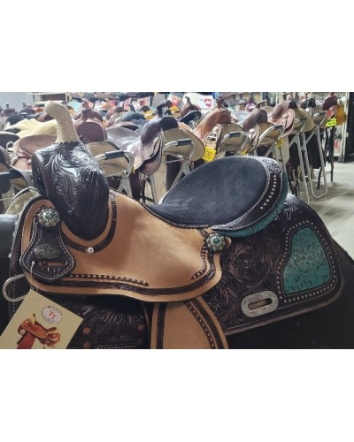 selle équitation western Hwest barrel compétition wade reining roping Pools west coast lakota denver DOUBLE S