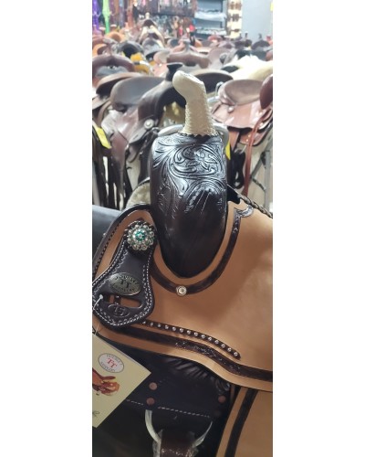 selle équitation western Hwest barrel compétition wade reining roping Pools west coast lakota denver DOUBLE S