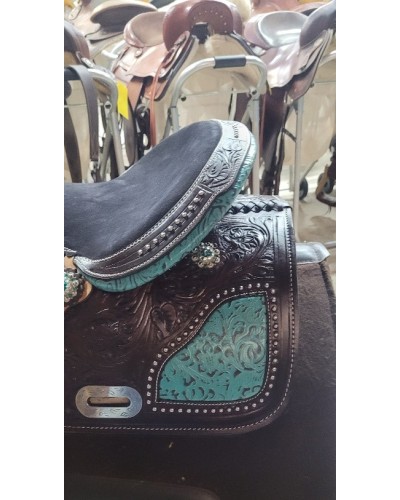 selle équitation western Hwest barrel compétition wade reining roping Pools west coast lakota denver DOUBLE S