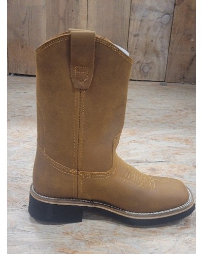 BOTTE TRAVAIL WESTERN EQUITATION AMERICAINE  ARIAT LAS TRANKAS ESTABLO STARS AND STRIPES