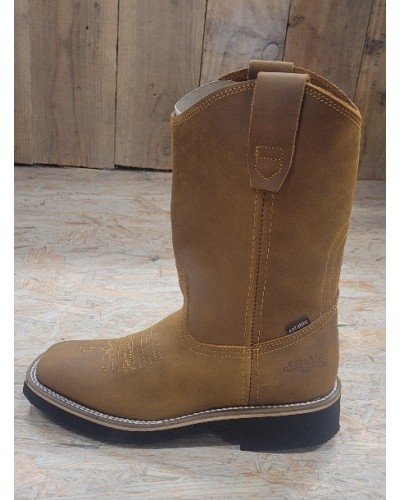 BOTTE TRAVAIL WESTERN EQUITATION AMERICAINE  ARIAT LAS TRANKAS ESTABLO STARS AND STRIPES