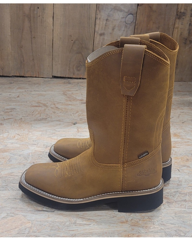 BOTTE TRAVAIL WESTERN EQUITATION AMERICAINE  ARIAT LAS TRANKAS ESTABLO STARS AND STRIPES