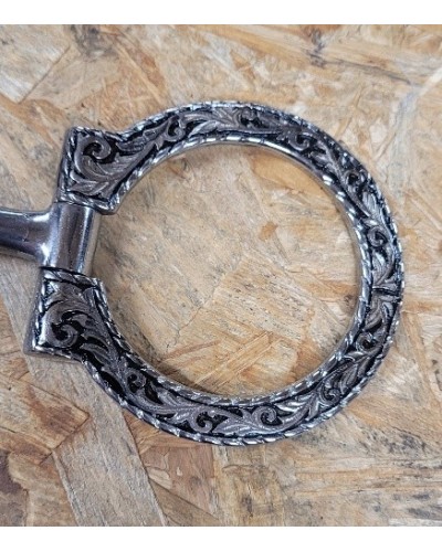 mors correctionnal embouchure western ranch equitation western shank snafle