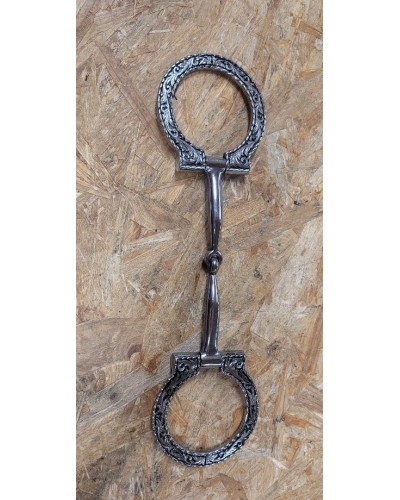 mors correctionnal embouchure western ranch equitation western shank snafle