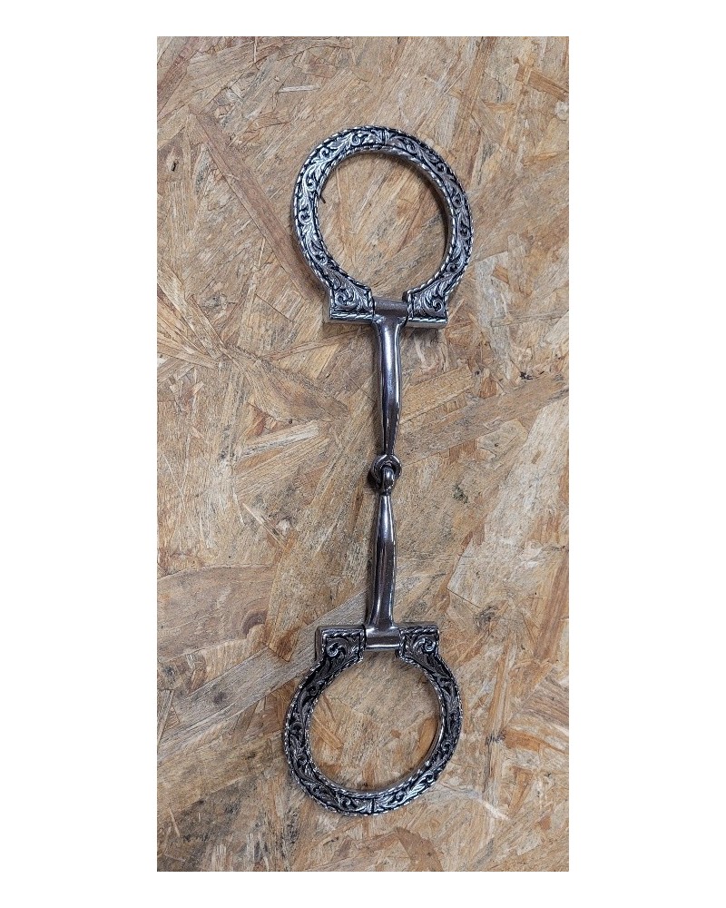 mors correctionnal embouchure western ranch equitation western shank snafle