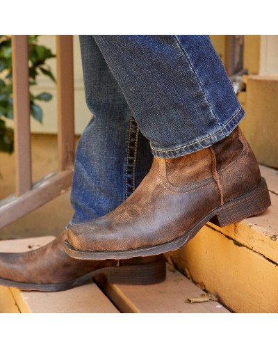 BOTTE TRAVAIL AMERICAINE ROBUSTE EQUITATION WESTERN