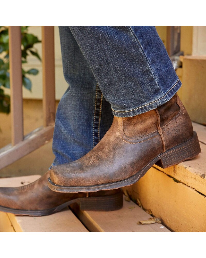 BOTTE TRAVAIL AMERICAINE ROBUSTE EQUITATION WESTERN