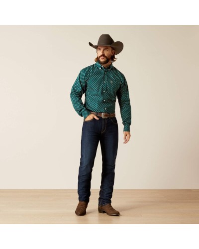 CHEMISE WESTERN AMERICAINE TRAVAIL COMPETITION ARIAT