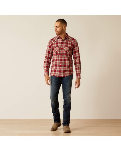 CHEMISE WESTERN AMERICAINE TRAVAIL COMPETITION ARIAT