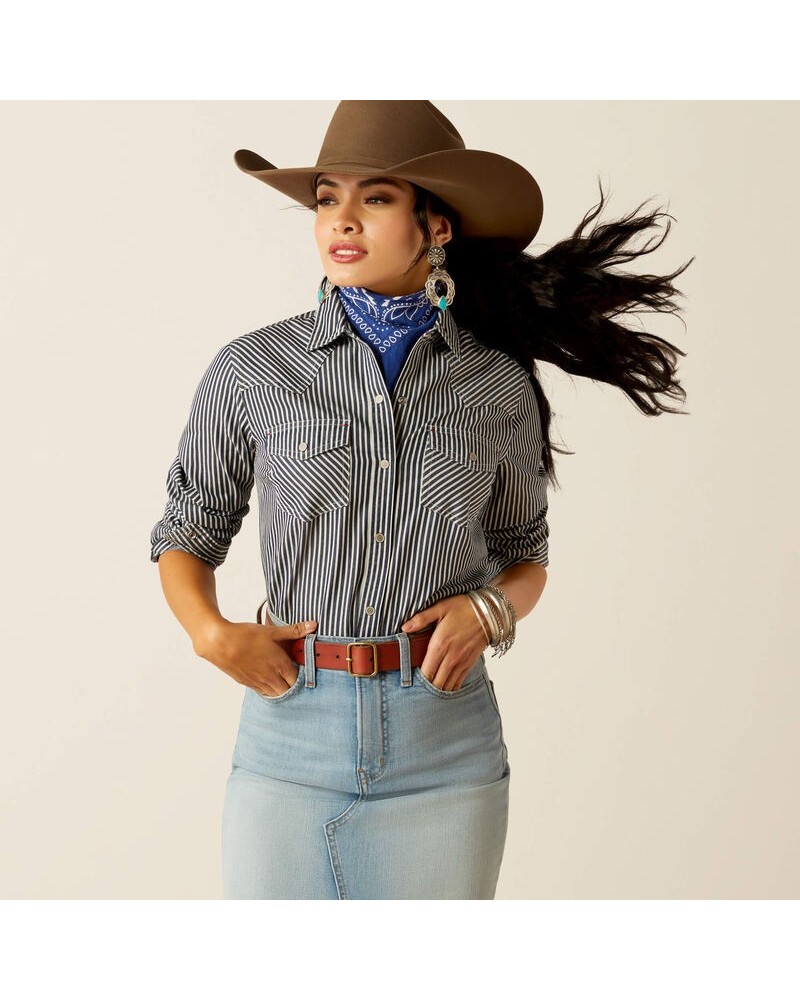 CHEMISE WESTERN AMERICAINE WRANGLER JACK DANIELS STARS AND STRIPES