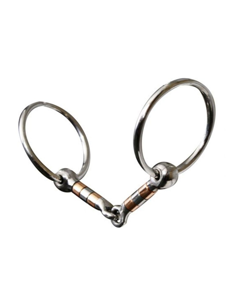 mors correctionnal embouchure western ranch equitation western shank snafle