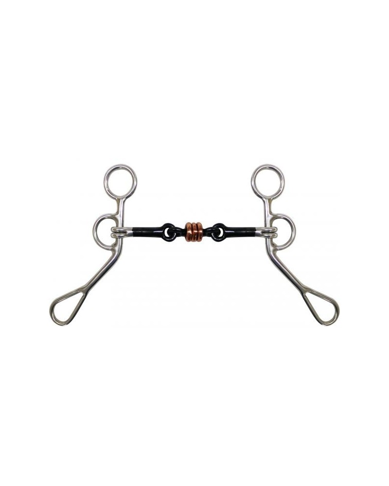 mors correctionnal embouchure western ranch equitation western shank snafle