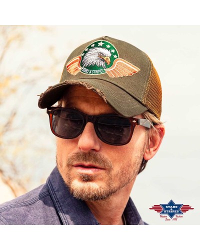 casquette ARIAT usa western STARS AND STRIPES