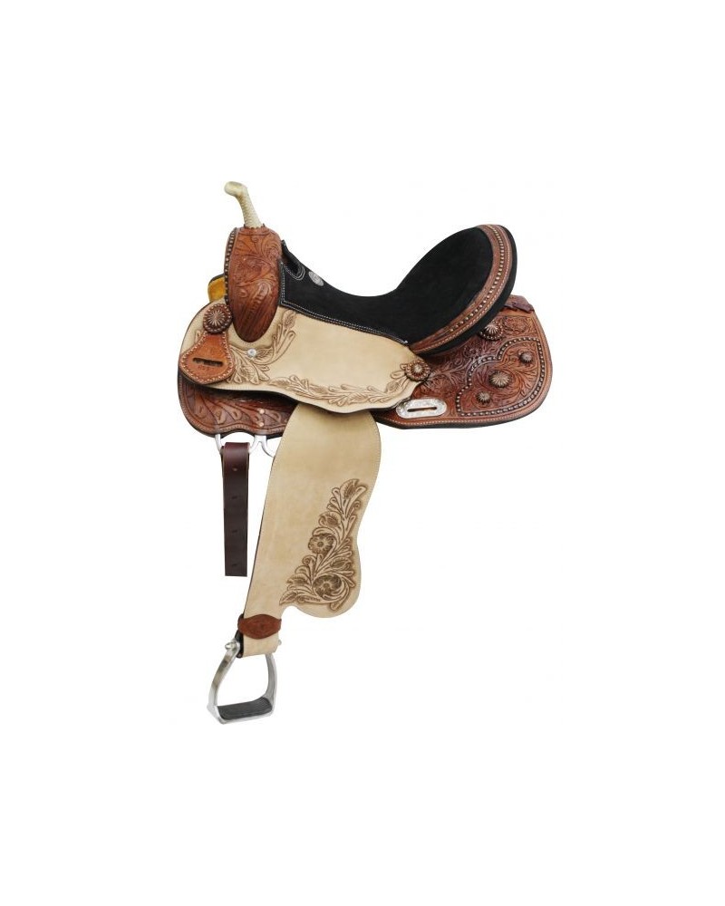 selle équitation western Hwest barrel compétition wade reining roping Pools west coast lakota denver DOUBLE S