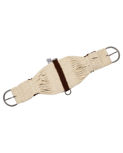 SANGLE WESTERN CHEVAL EQUITATION NEOPRENE MOUTON CUIR AMERICAINE